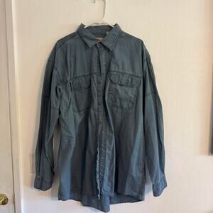 Redhead Brand blue Button down long sleeve Shirt Men's XXL